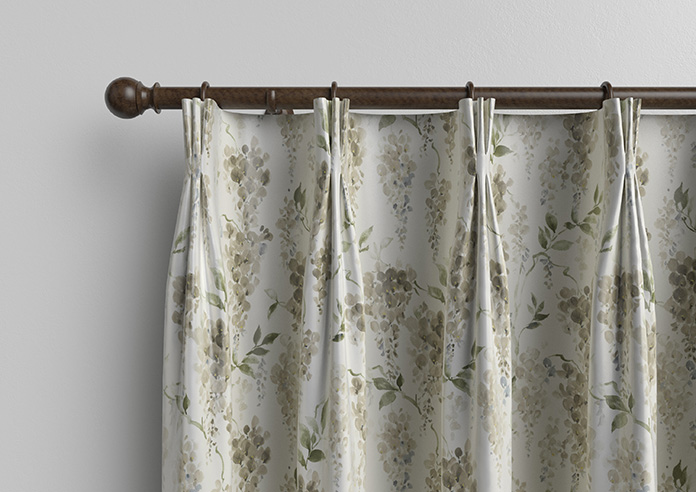 Wisteria Silk, Cool Taupe - Made to Measure Curtains - Image 11